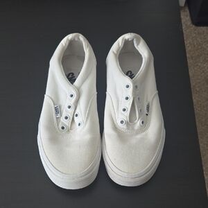 Vans Womens Size 7.5 White Sneakers